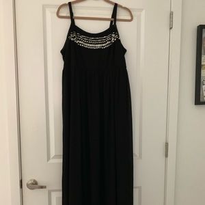 Torrid Long Black Maxi Dress